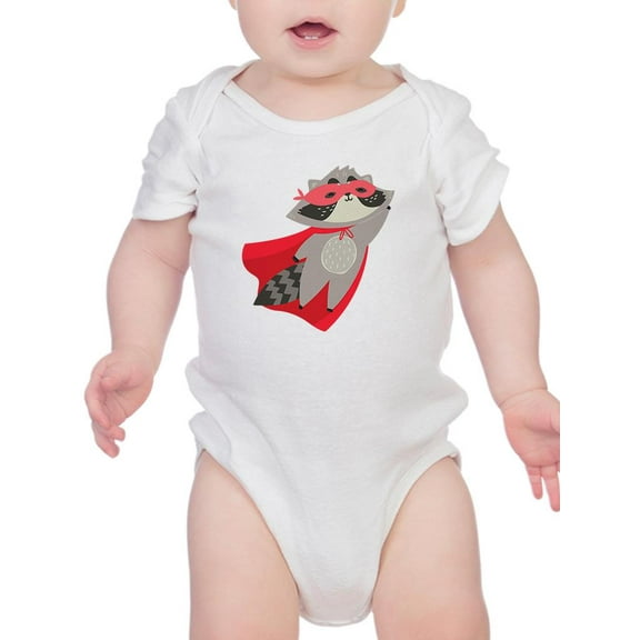 Raccoon Hero Bodysuit Infant -Image by Shutterstock,  12 Months