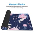 thumbnail image 4 of ZNDUO Large Rubber Mouse Pad Non-slip Desk Mat Pink Flower Vintage Texture Rubber Desk Pad Mousepad Keyboard Pad for Home Office, 15.8" x 29.5", 4 of 9