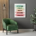 thumbnail image 3 of Inspirational Wall Art Dreams Don't Work Unless You Do Colors Wall Art Motivation Wall Decor for Home Office Gym Inspiring Success Quote Print Ready to Hang Unframed, 3 of 16
