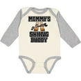thumbnail image 3 of Inktastic Mommys Skiing Buddy for Kids Boys or Girls Long Sleeve Baby Bodysuit, 3 of 5