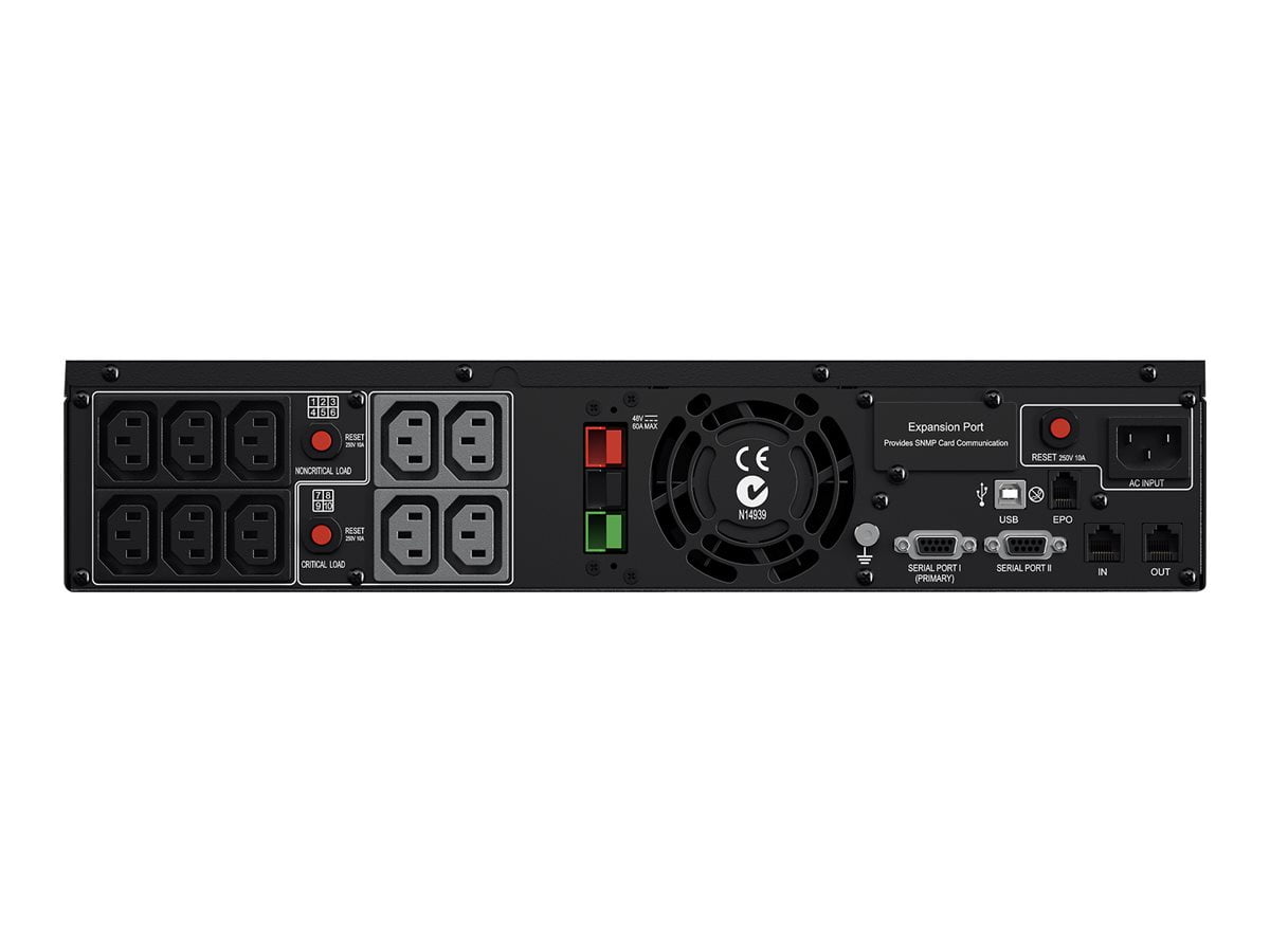 CyberPower Professional Rack Mount LCD Series PR1500ELCDRTXL2U - UPS - 1.125 kW - 1500 VA
