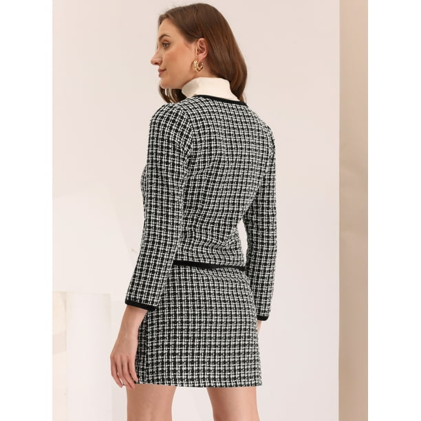 Conjunto tweed mujer shop