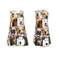 thumbnail image 7 of Picia Collage of different dogs Print Women’s Sleeveless Midi Swing Dress – A-Line Pleated Tank Sundress, Comfortable and Flowy T-Shirt Dress, 7 of 7
