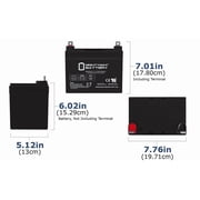 35ah 12v Dc Deep Cycle Sla Solar Energy Storage Battery