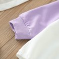 thumbnail image 5 of Gibobby Mameluco para niño Monos de triangular con estampado de de manga larga para niños pequeños y niñas(Morado, 3-6 Meses), 5 of 5