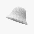 thumbnail image 1 of LinYooLi Hat Women's Autumn/Winter Korean Edition Instagram Fashion Brand Versatile Woolen Hat Cold Hat Winter Warm Ear Protection Big Head Bucket Hat, 1 of 9
