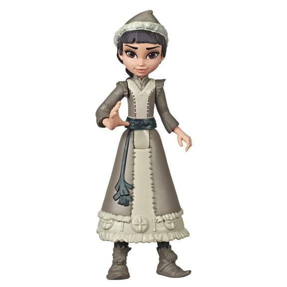 DIsney Frozen Honeymaren Small Doll Wearing White Dress, Inspired by Frozen 2