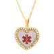 thumbnail image 2 of apariencia De Médica ID Collar Colgante Mujeres Hombres Joyería De Cadena, 2 of 9