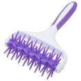 thumbnail image 4 of 2 Pcs Hole Punch Rollers Pizza Needle Rolling Pin Purple Plastic, 4 of 6