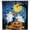 Pumpkins Cute Ghost Blue, variant on Halloween Shower Curtain for Bathroom,Fall Pink Pumpkin Ghost Mushroom Shower Curtains with Hooks,Farmhouse Colorful Polyester Fabric Shower Curtains Machine Washable Waterproof Bath Decor 72" x 72"