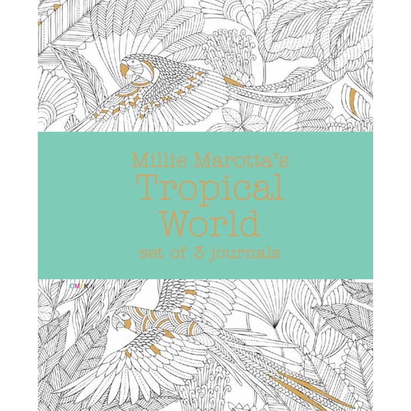 Millie Marotta's Tropical World : Set of 3 Journals