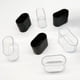 thumbnail image 5 of Bearachild 16 unids/set Protector de suelo de tapón para orificio de tubería PVC duradero evita golpes reduce el ruido a la moda Decoración del hogar Transparente 20*40mm, 5 of 6