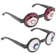 thumbnail image 4 of Gafas de plástico divertidas para fiesta, accesorios para fotos, celebración, fiesta de disfraces, 2 uds., 4 of 6