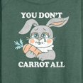 thumbnail image 3 of Instant Message - You Don't Carrot All - Women's Lightweight French Terry Long Sleeve Shirt, 3 of 6