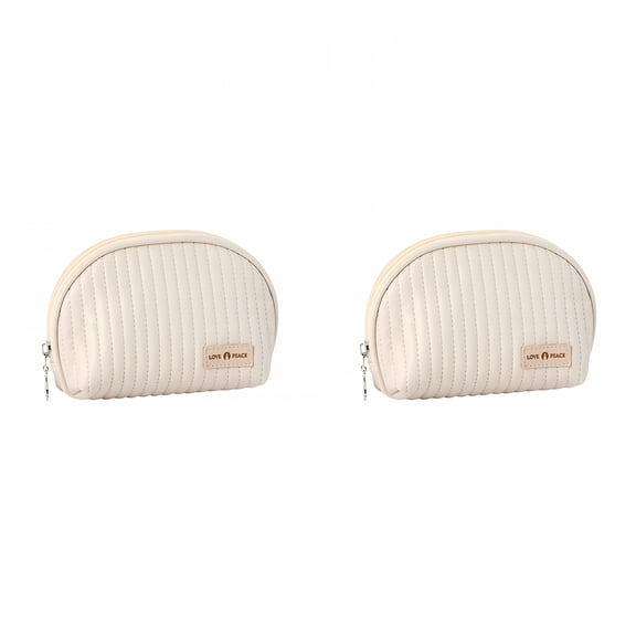 ACDANC Cute Makeup Bag Mini Cosmetic Pouch For Women Small Quilted Beauty Bag Handy Zipper Pouch Bathroom Personal Organizer Small Jewelry Pouch for Traveling Travel Case Organizer for Nails Makeup