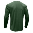 thumbnail image 6 of Fengactive Mens Fashion Shirts Long Sleeve V Neck Button T-Shirt with Pocket, 6 of 6
