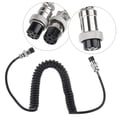 thumbnail image 4 of XISAOK 8Pin Female to 8 Pin Female Aviation Mic Cable for Kenwood Transceiver MC-60, 4 of 10