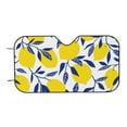thumbnail image 7 of Fotbe Tropical Lemon Car Windshield Sunshade | Sun Visor Protector Front Window Shade, Keeps Out UV Rays, Keeps Your Vehicle Cool-Medium, 7 of 7