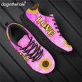 thumbnail image 1 of Doginthehole Love Sunflower Zapatos planos Zapatos De Mujer Zapatillas De Malla Casuales Transpirables Con Cordones Calzado Para Correr Dropshipping, 1 of 6