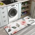 thumbnail image 3 of Pioneer Flower Floral Print Pattern Kitchen Rug Mat,Kitchen Runner Rugs Non Skid Washable,Decorative Kitchen Floor Mats for Kitchen,Sink,Laundry,17"x47.2", 3 of 7