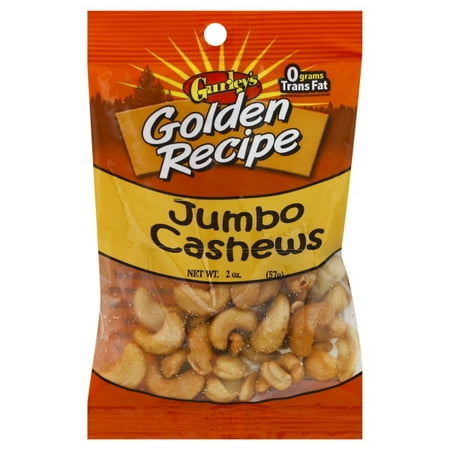 07606 2 Oz Jumbo Cashews(2.25Oz), Gurley'S Foods, PACK_8, BAG, All ...