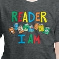 thumbnail image 3 of Dr. Seuss - Reader I Am - Toddler And Youth Short Sleeve Graphic T-Shirt, 3 of 6