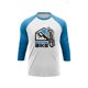 thumbnail image 3 of Sudadera de manga 3/4 para hombre, de MTB, de secado rápido, para verano, para ciclismo y motocicleta, ropa adecuada para carreras, 3 of 5