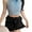 Black-XL, variant on Womens Tiered Ruffled Lace Panty Bloomers Shorts Sweet Bowknot Half Slip Safety Pant Frilly Pettipants Knickers