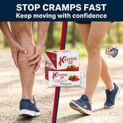 Krampade High Potassium Electrolytes Powder Fruit Punch Cramp Relief 3950mg Electrolytes 2000mg Potassium 20 Packets