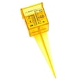 thumbnail image 4 of Outdoor Rain Sprinkler Gauge, 1.5" Wide Mouth, Multi Pack Bright Yellow, Water Garden, Lawn Measuring Tool, 4 of 4