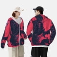 thumbnail image 4 of Balery Rock Skull Guitarist Sudadera ligera de manga larga con capucha y protección solar UPF 50+ para hombre y mujer, ideal para pesca y running-XX-Large, 4 of 7