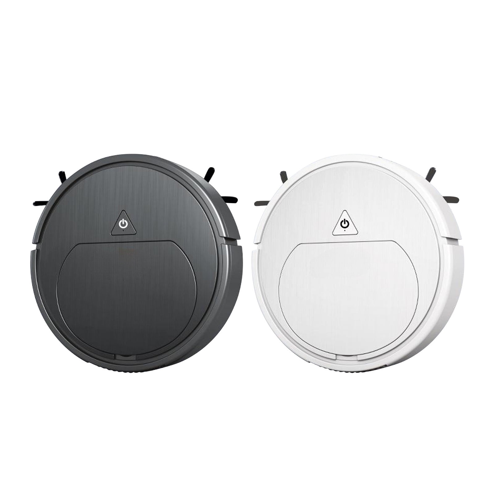 Ultra-Thin 60mm Robot Vacuum Cleaner and Mop, 1200Pa Strong Suction, Rechargeable, Quiet 40dB, Auto-Cleaning for Pet Hair, Hard Floors, Carpets, Under Furniture, Includes USB Cable