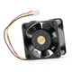 thumbnail image 2 of DC24V 0.08A 3Pin 7400RPM 26.8CFM Ventilador de refrigeración impermeable para máquina de servoaccionamiento, 2 of 8