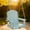 Light Blue, variant on Ktaxon 880lb HDPE Single Porch Swing, 1-Person Patio Chair with Cup Holder & Adjustable Chains, Black