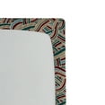 thumbnail image 3 of Ambesonne Abstract Fitted Sheet, Colorful Stripes Jungle, Full Size, Pale Petrol Blue Burgundy, 3 of 5