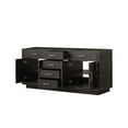 thumbnail image 4 of Abbey 72 in W x 22 in D Brown Oak Double Bath Vanity, 4 of 6