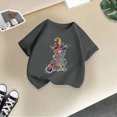 thumbnail image 5 of KPVEVIQ Toddler Halloween Shirt Kid Cute Witch Broomstick Tees Boys Girls Halloween Tops Clothes, 5 of 5
