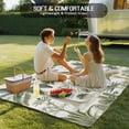 thumbnail image 5 of Fsddascl Tropical Green Palm Tree Outdoor Rug for Patio/Deck/Porch, Non-Slip Large Area Rug 4 x 6 Ft, Summer Beach Cactus Indoor Outdoor Rugs Washable Area Rugs, Reversible Camping Rug Carpet Runner, 5 of 5