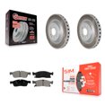 thumbnail image 1 of Transit Auto Front Coated Disc Brake Rotors and Semi-Metallic Pads Kit for Car Mercedes-Benz ML350 GLE350 ML250 GLE300d KGS-100471, 1 of 11