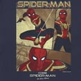 thumbnail image 2 of Women's Marvel Spider-Man: No Way Home Three Panel Poster Graphic Tee Navy Blue Medium, 2 of 4