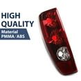 thumbnail image 2 of PIT66 FIT FOR 04-12 FOR CHEVY COLORADO/GMC CANYON RED CLEAR REAR BRAKE TAIL LIGHTS, 2 of 9