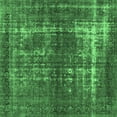 thumbnail image 1 of Ahgly Company Indoor Square Persian Emerald Green Bohemian Area Rugs, 6' Square, 1 of 4