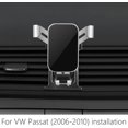 thumbnail image 2 of Soporte para teléfono de coche para Volkswagen VW Passat 2006-2010 y Volkswagen CC 2009-2017, accorios para interior de automóvil, el mejor soporte para teléfonos móvil, soporte de, 2 of 5
