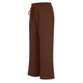 thumbnail image 4 of Lullu Girls Pants Kids Summer Casual Beach Loose Long Trousers with Pockets, Sizes 5-14, 4 of 8