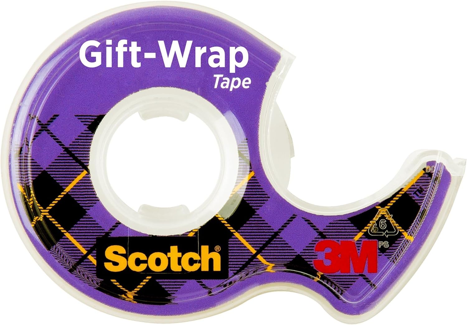 Scotch Gift Wrap Tape, Invisible, 0.75 in. x 650 in., 6 Dispensers/Pack