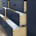 thumbnail image 5 of Max & Lily Solid Wood 6 Drawer Dresser, Blue, 5 of 9