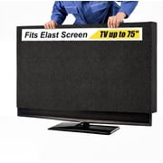 TV Cover for Moving - Fits 70-75 Inch Flat Screen TVs - Anti-Scratch & Tear Resistant Textile Screen Protector - Reusable TV Storage Cover for House Moving, Renovation & Dust Protection