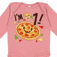 thumbnail image 4 of Inktastic I'm One Pizza Birthday Party Boys or Girls Long Sleeve Baby Bodysuit, 4 of 5