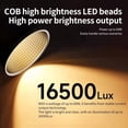 thumbnail image 3 of 60W/35W LED Video Light Bi-color COB Light 8 Light Effects For YouTube Photography, 3 of 8
