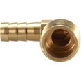 thumbnail image 4 of Hose Barb Fitting Brass Barb 90 Elbow 10mm Barbed x1/2" G Male Hose 2Pcs, 4 of 4